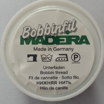 Madeira Bobbinfil - White